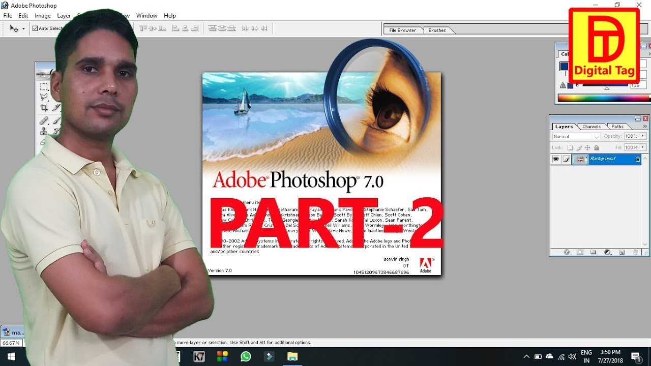 adobe photoshop 7.0 photo editing free download